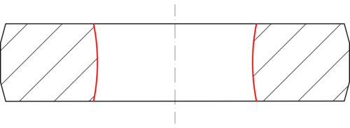Pie sans creusure olivée (SCO)